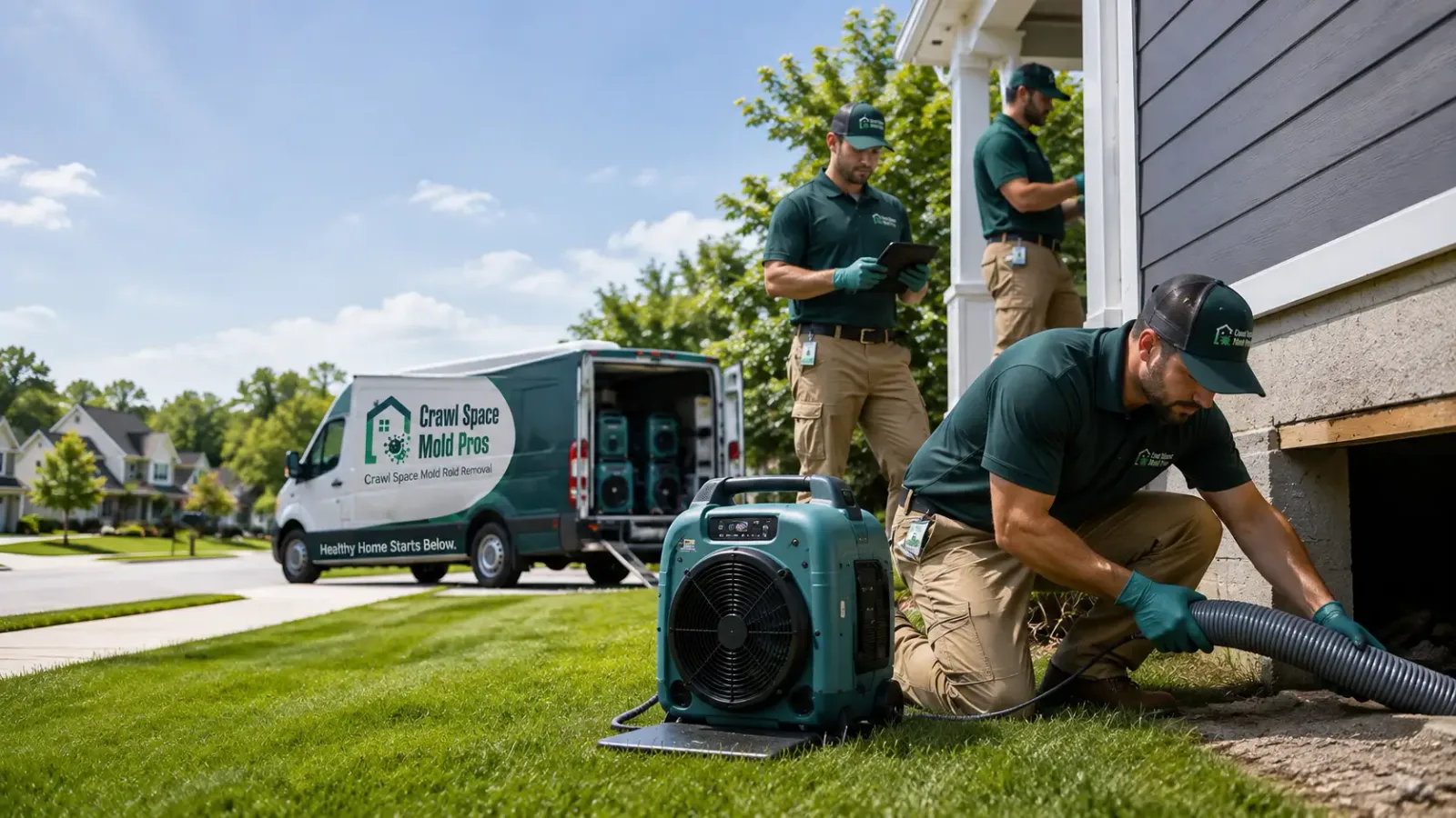 Crawl Space Mold Removal in Villa Maria, PA